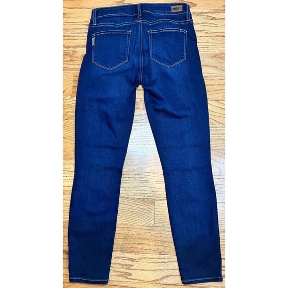 PAIGE DENIM Hoxton High-Rise Ankle Skinny Stretch Jeans Size 26 NWOT - Picture 6 of 13